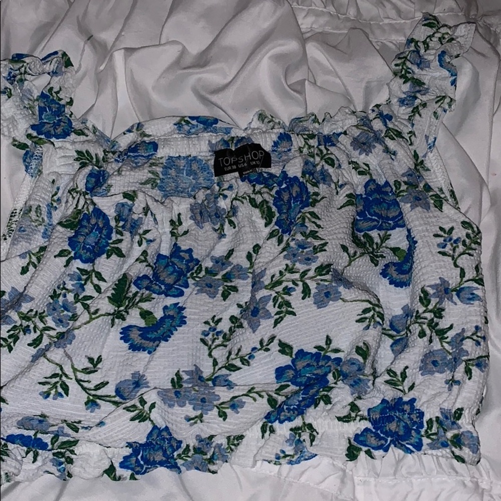 Top shop floral top